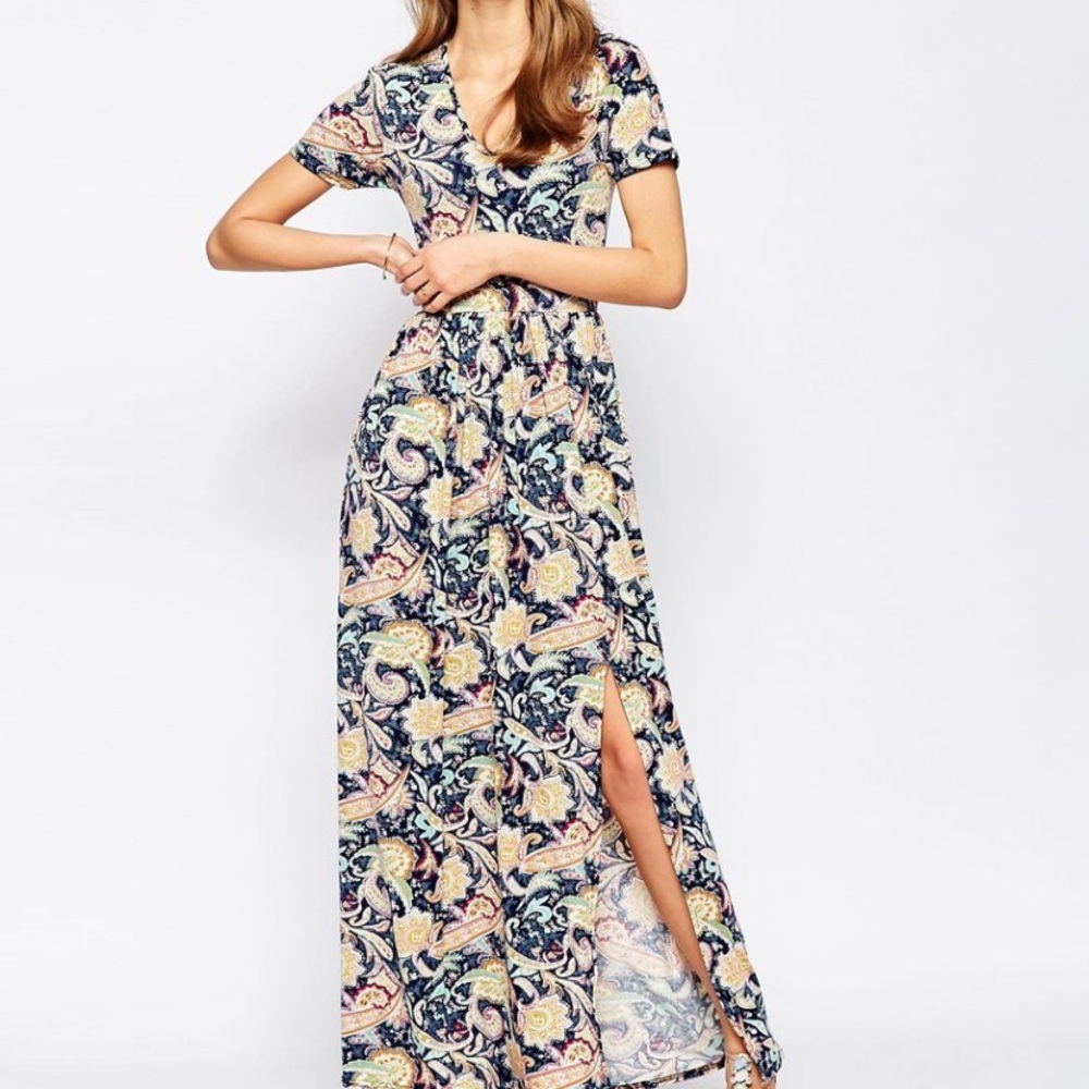 ASOS Floral Maxi Dress - Small